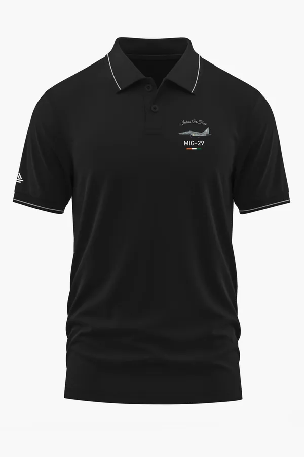 IAF_MIG-29_POLO_T-SHIRT_-_Black,_XXL