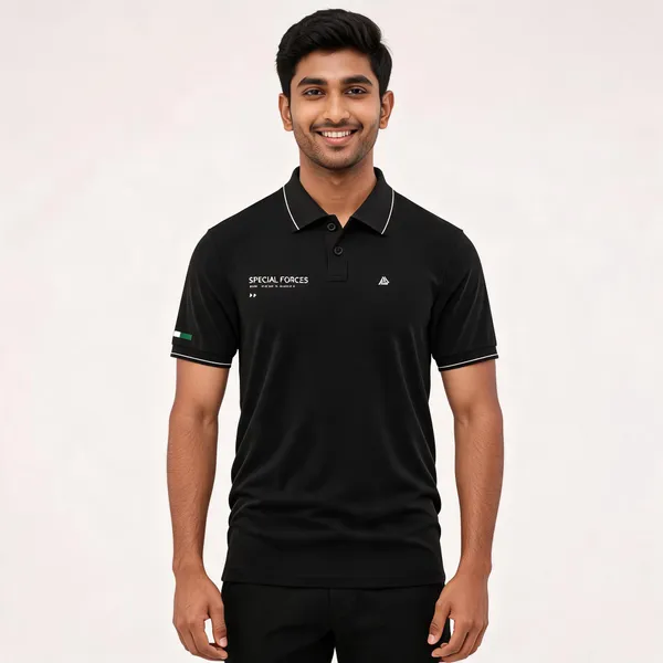 Black_Cotton-Lycra_Regular_Fit_Polo_T-Shirt_For_Men