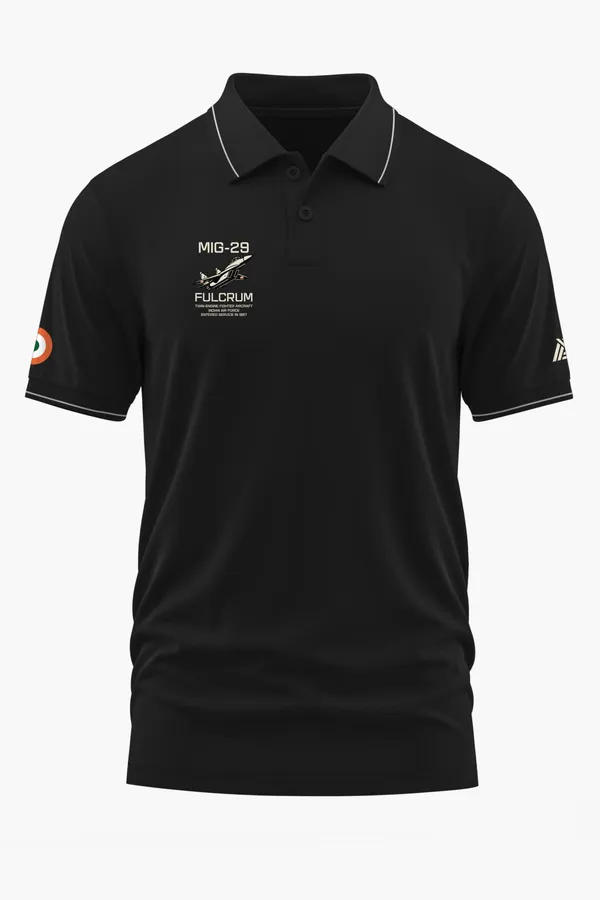 MIG-29_FULCRUM_POLO_T-SHIRT_-_Black,_XXL