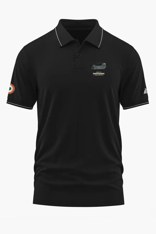 BOEING_CH-47_CHINOOK_POLO_T-SHIRT_-_Black,_XXL