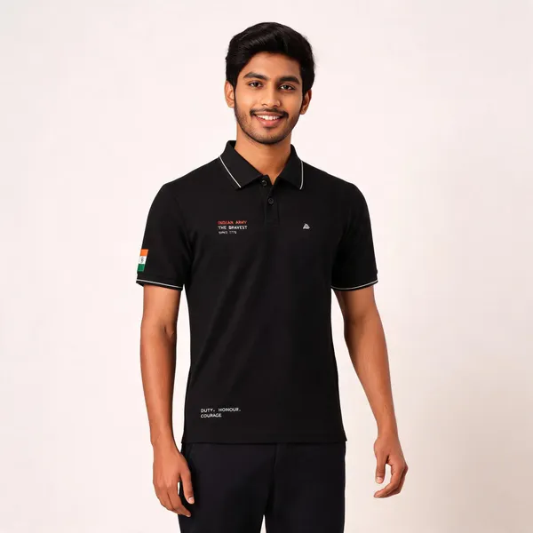 Black_Cotton-Lycra_Regular_Fit_Army_Bravest_Polo_T-Shirt_For_Men