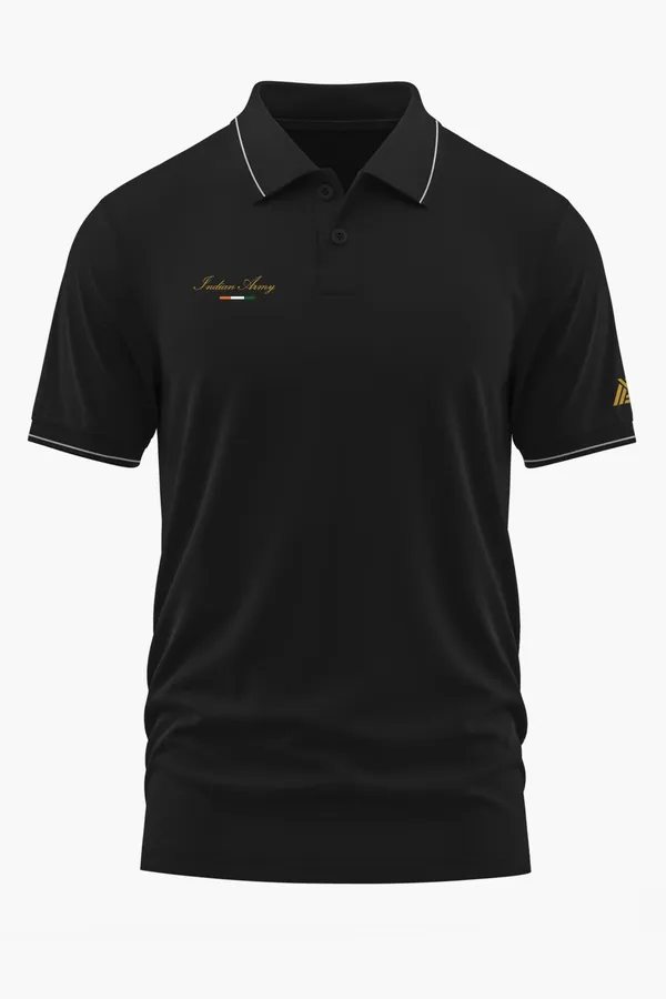 INDIAN_ARMY_SIGNATURE_EDITION_POLO_T-SHIRT_-_Black,_XXL