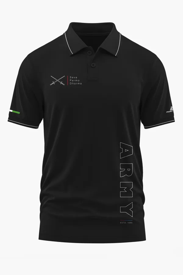 ARMY_SERVICE_BEFORE_SELF_POLO_T-SHIRT_-_Black,_XXL
