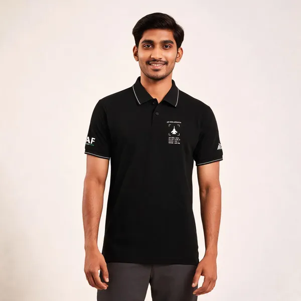Black_Cotton-Lycra_Regular_Fit_Polo_T-Shirt_For_Men