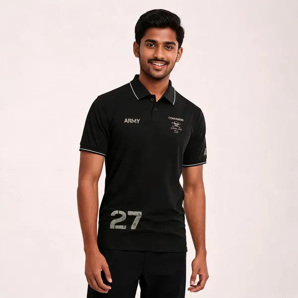 Black_Cotton_Lycra_Regular_Fit_Commando_Special_Ops_Polo_T-Shirt_For_Men