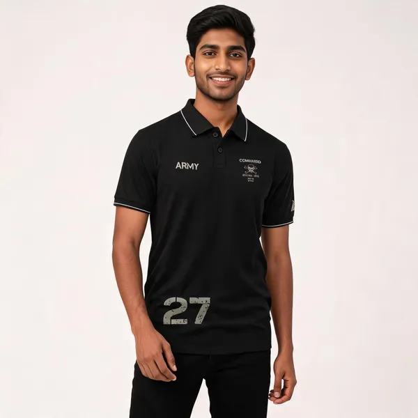 Black_Cotton_Lycra_Regular_Fit_Commando_Special_Ops_Polo_T-Shirt_For_Men