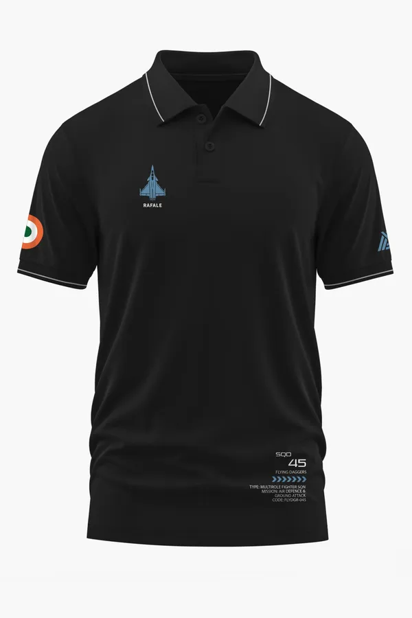 RAFALE_GOLDEN_ARROWS_COTTON_T-SHIRT_-_Black,_XXL