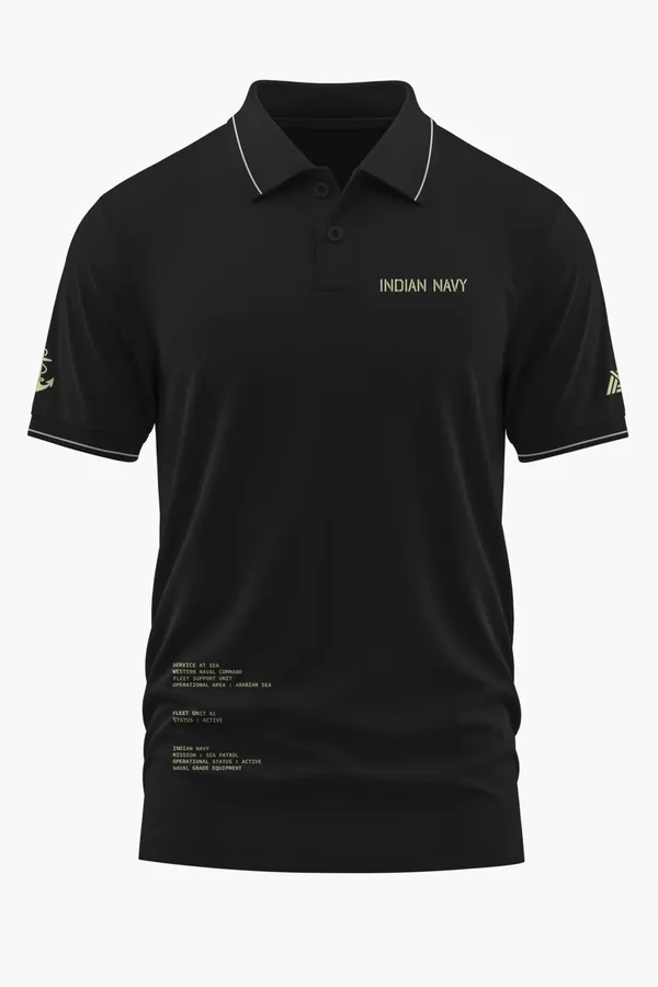 INDIAN_NAVY_POLO_T-SHIRT_-_Black,_XXL