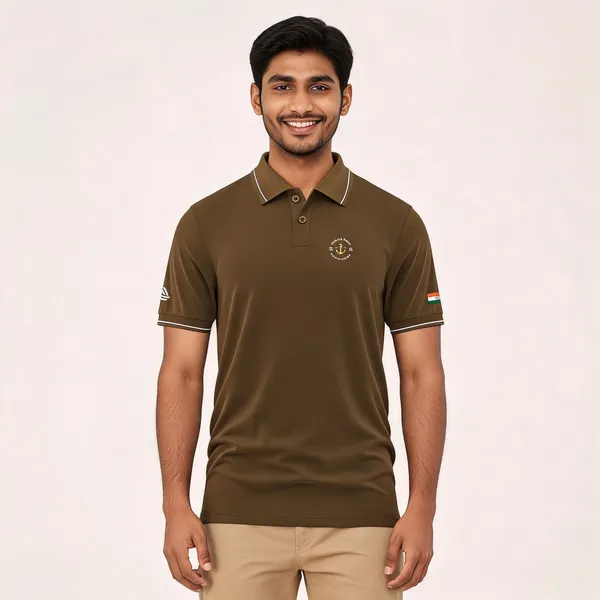 Brown_Cotton_Lycra_Regular_Fit_Indian_Navy_Polo_T-Shirt_For_Men