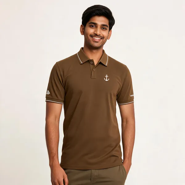 Brown_Cotton-Lycra_Regular_Fit_Indian_Navy_Honor_Polo_T-Shirt_For_Men