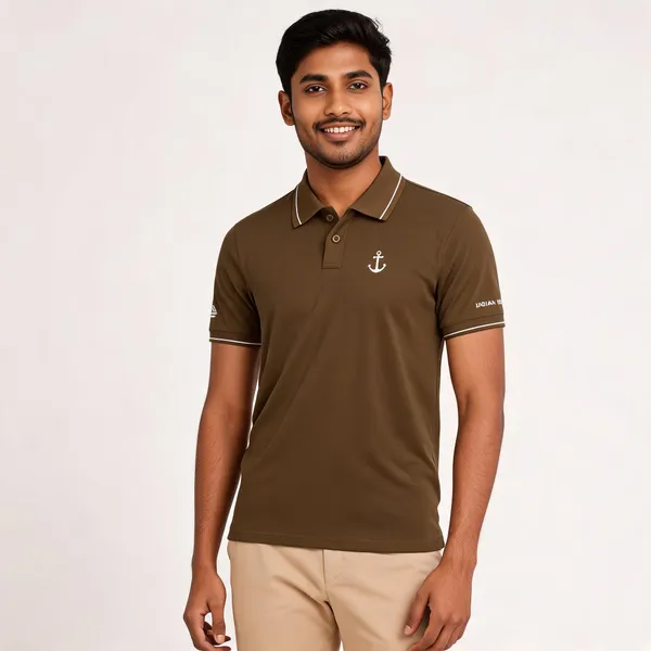 Brown_Cotton-Lycra_Regular_Fit_Indian_Navy_Honor_Polo_T-Shirt_For_Men