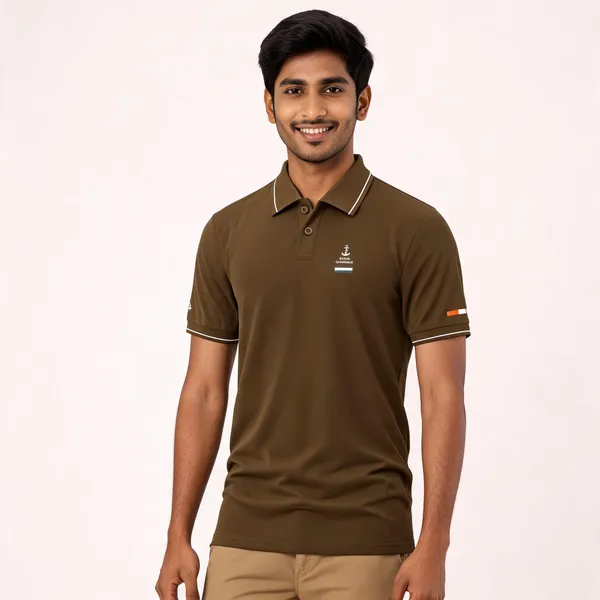 Brown_Cotton_Lycra_Regular_Fit_Polo_T-Shirt_For_Men