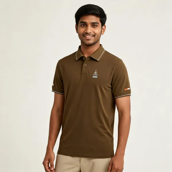 Brown_Cotton_Lycra_Regular_Fit_Polo_T-Shirt_For_Men