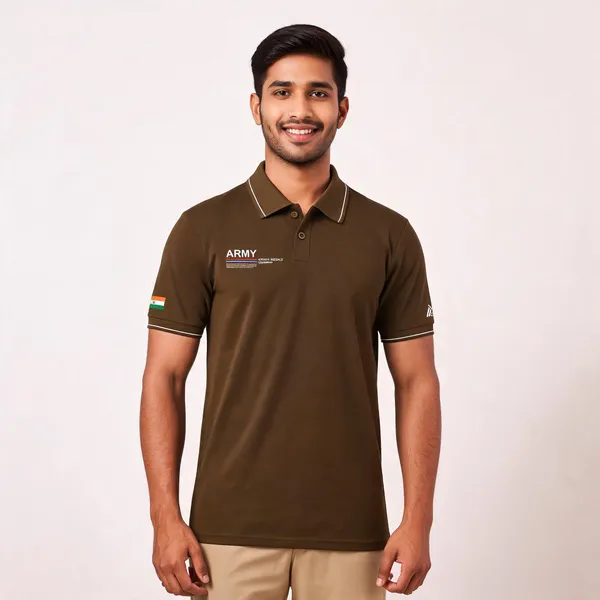 Brown_Cotton_Lycra_Regular_Fit_Ground_Defence_Command_Polo_T-Shirt_For_Men