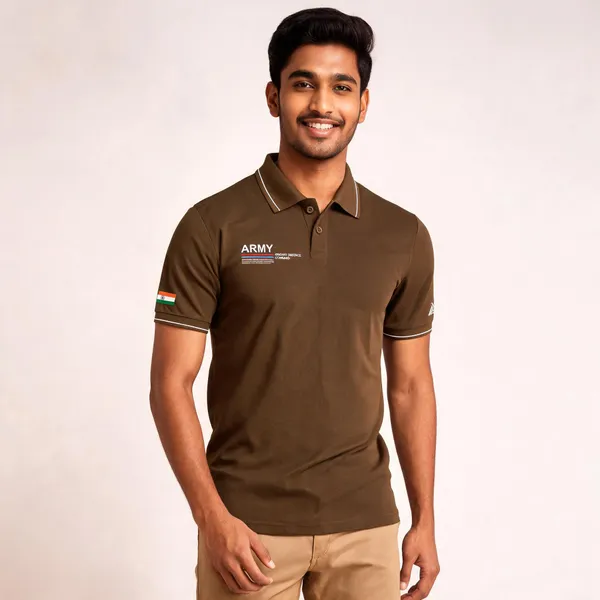 Brown_Cotton_Lycra_Regular_Fit_Ground_Defence_Command_Polo_T-Shirt_For_Men