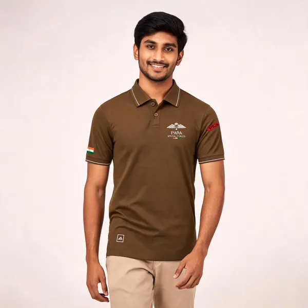 Brown_Cotton_Regular_Fit_Para_Sf_Polo_T-Shirt_For_Men
