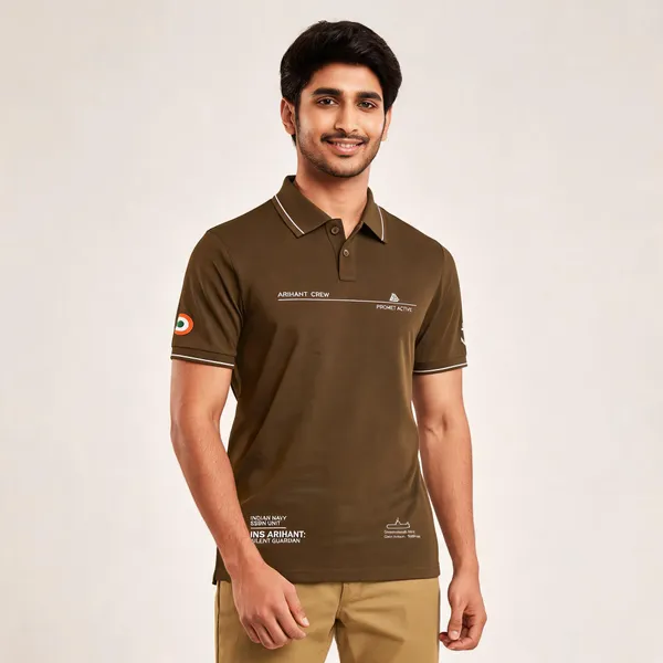 Brown_Cotton_Lycra_Regular_Fit_Polo_T-Shirt_For_Men