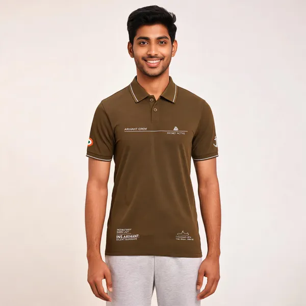 Brown_Cotton_Lycra_Regular_Fit_Polo_T-Shirt_For_Men