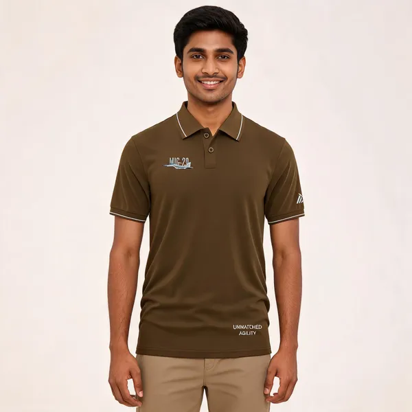 Brown_Cotton_Blend_Regular_Fit_Mig-29_Unmatched_Agility_Polo_T-Shirt_For_Men