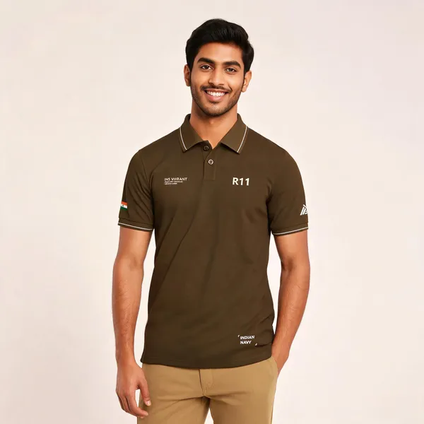 Brown_Cotton_Blend_Regular_Fit_Ins_Vikrant_Polo_T-Shirt_For_Men