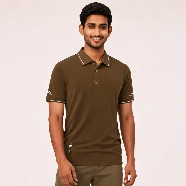Brown_Cotton_Lycra_Regular_Fit_Army_Pride_Polo_T-Shirt_For_Men