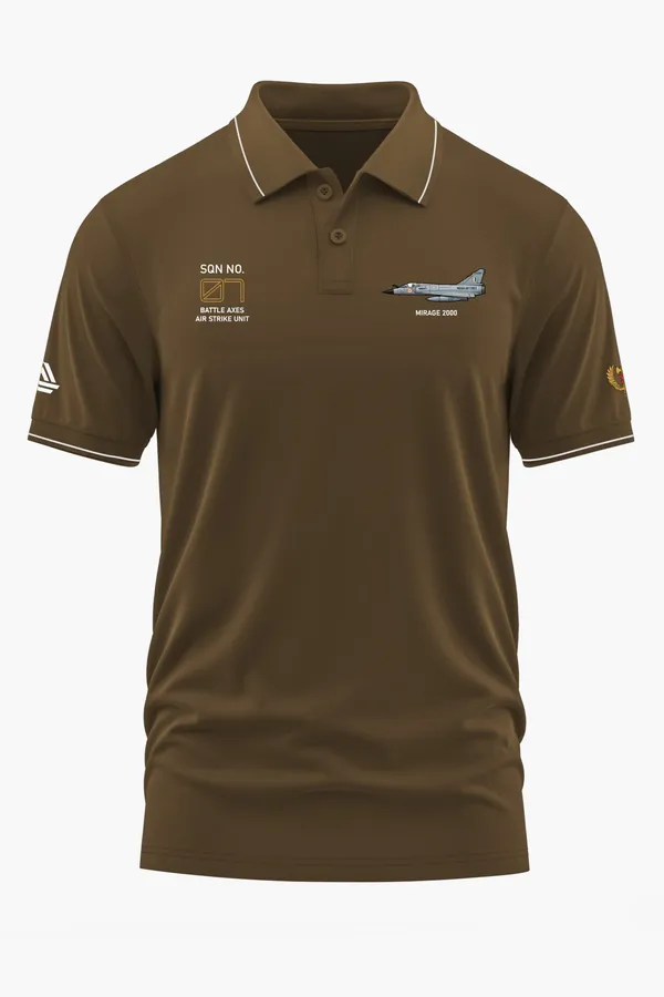 SQN_NO._07_BATTLE_AXES_POLO_T-SHIRT_-_Brown,_XXL