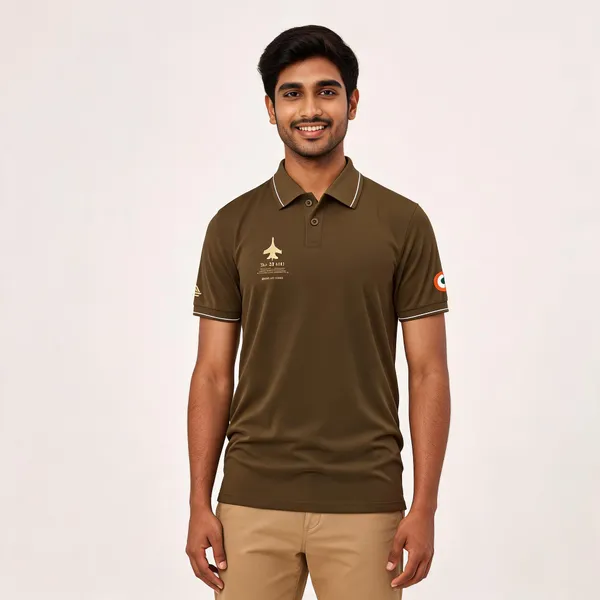 Brown_Cotton_Blend_Regular_Fit_Su-30_Mki_Strike_Polo_T-Shirt_For_Men