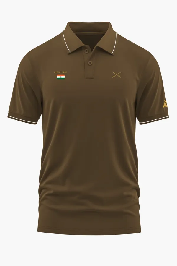 INDIAN_ARMY_PRIDE_POLO_T-SHIRT_-_Brown,_XXL