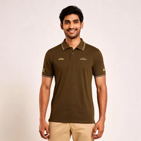 Brown_Cotton_Lycra_Regular_Fit_Polo_T-Shirt_For_Men