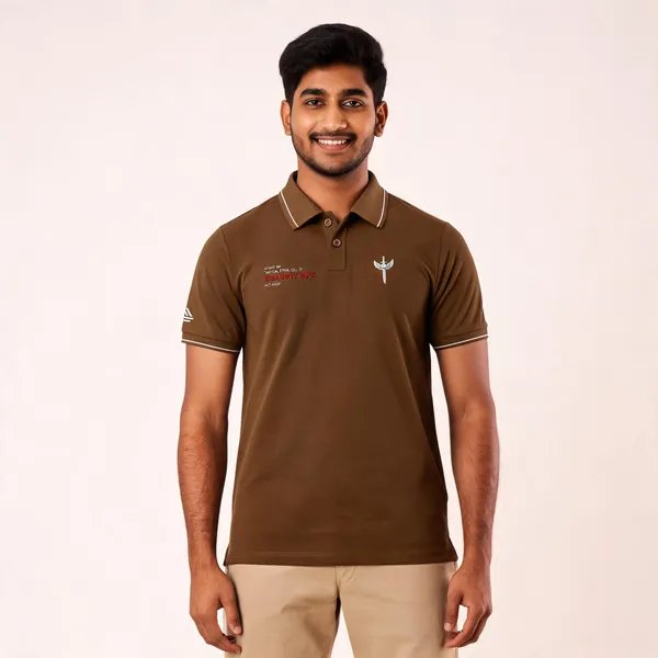 Brown_Cotton_Blend_Regular_Fit_Shadow_Ops_Polo_T-Shirt_For_Men