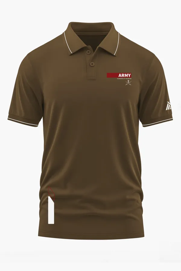 ARMY_ELITE_FIELDWEAR_POLO_T-SHIRT_-_Brown,_XXL