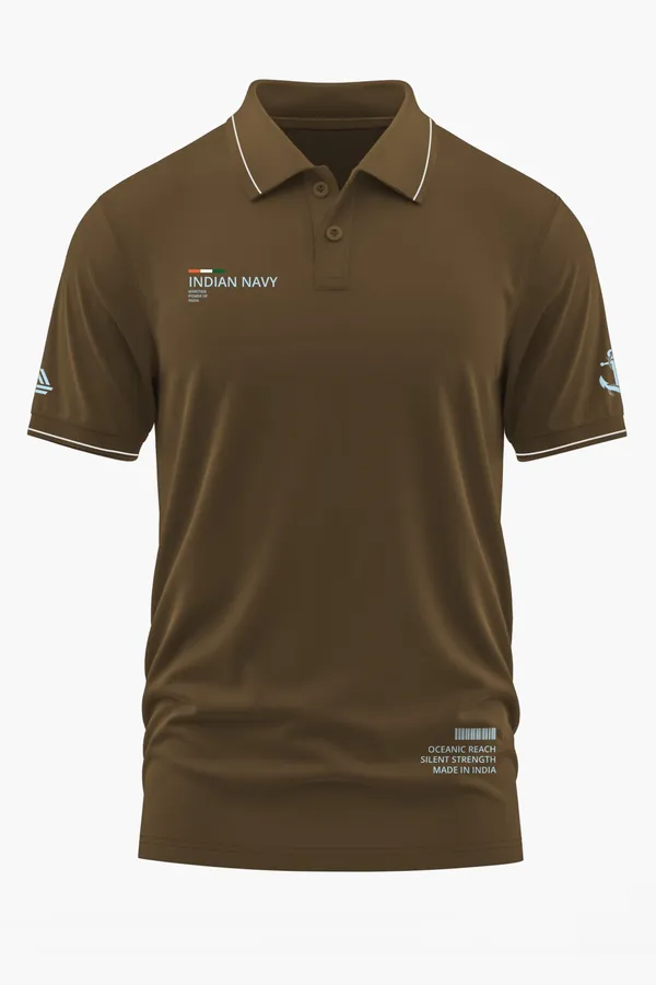 OCEANIC_REACH_POLO_T-SHIRT_-_Brown,_XXL