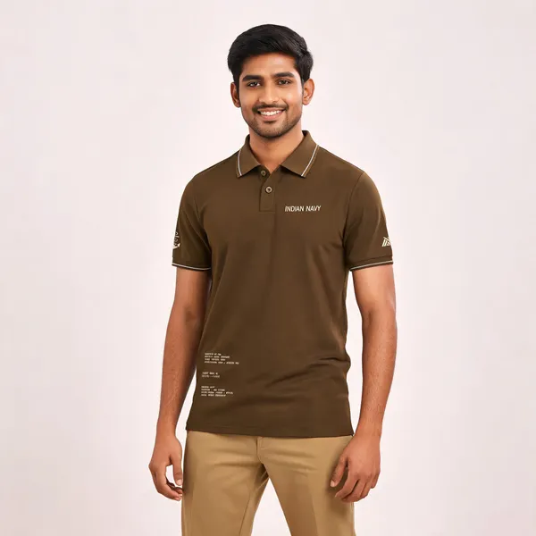 Brown_Cotton_Lycra_Regular_Fit_Polo_T-Shirt_For_Men