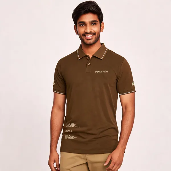 Brown_Cotton_Lycra_Regular_Fit_Polo_T-Shirt_For_Men