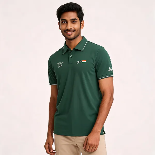 Green_Cotton-Lycra_Regular_Fit_Polo_T-Shirt_For_Men