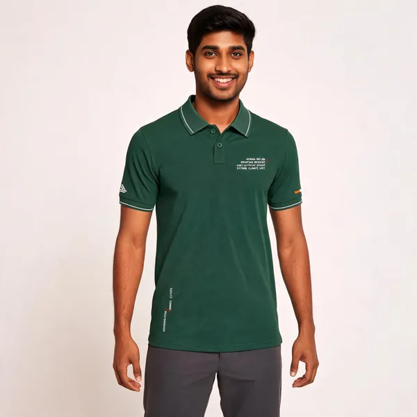 Green_Cotton_Blend_Regular_Fit_Gorkha_Rifles_Tactical_Polo_T-Shirt_For_Men