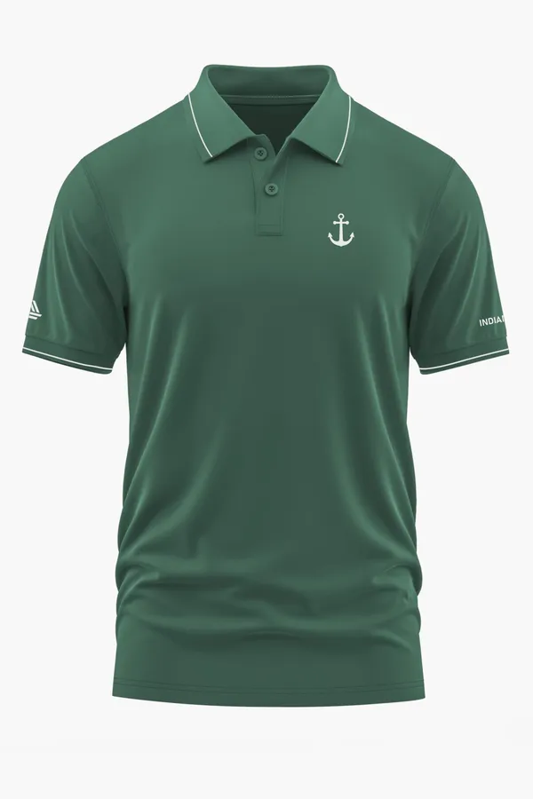 INDIAN_NAVY_HONOR_POLO_T-SHIRT_-_Green,_XXL