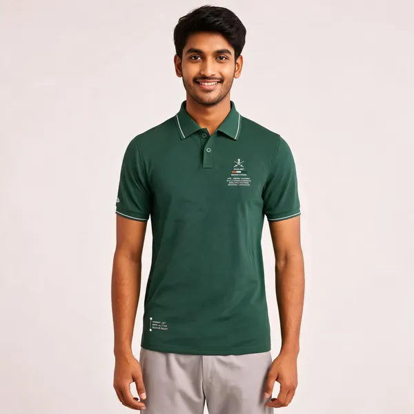 Green_Cotton-Lycra_Regular_Fit_Polo_T-Shirt_For_Men