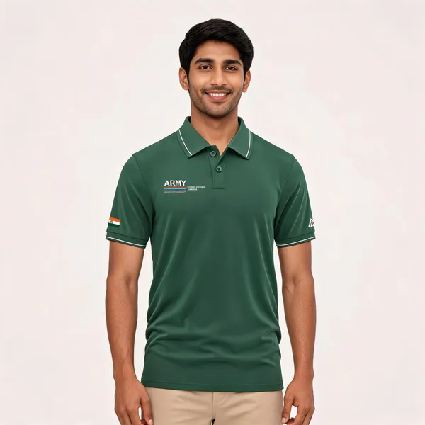Green_Cotton_Lycra_Regular_Fit_Ground_Defence_Polo_T-Shirt_For_Men