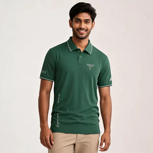 Green_Cotton_Blend_Regular_Fit_Operation_Trident_Polo_T-Shirt_For_Men