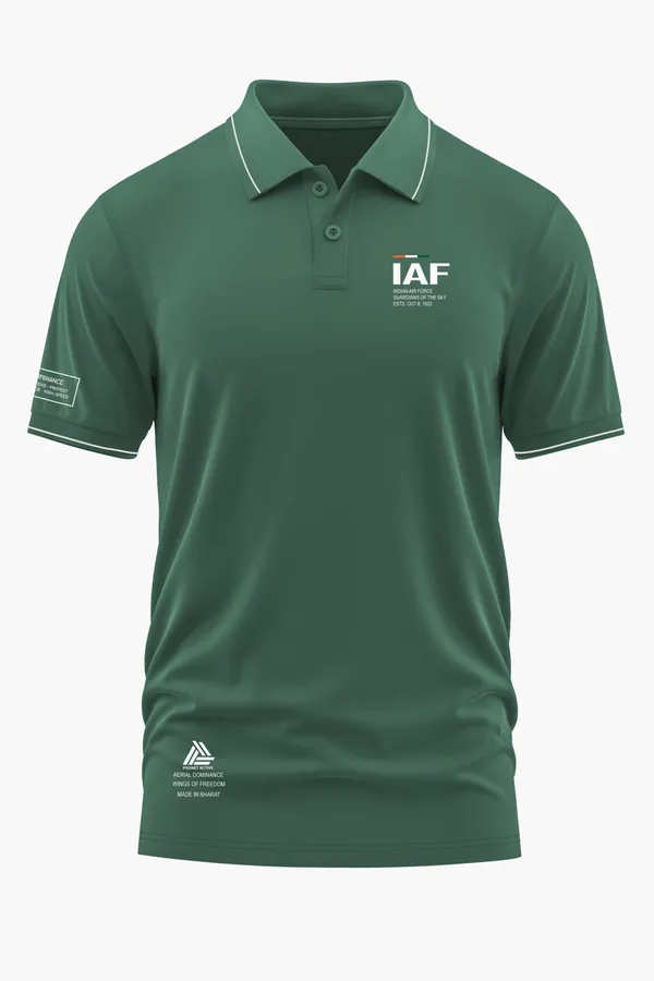 FLYING_DAGGERS_RAFAFLE_UNIT_POLO_T-SHIRT_-_Green,_XXL