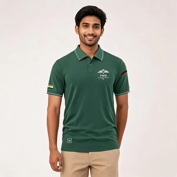 Green_Cotton-Lycra_Regular_Fit_Para_Sf_Polo_T-Shirt_For_Men