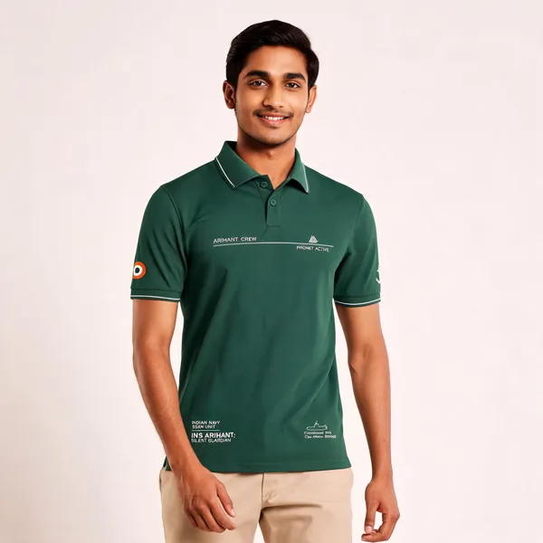 Green_Cotton-Lycra_Regular_Fit_Polo_T-Shirt_For_Men