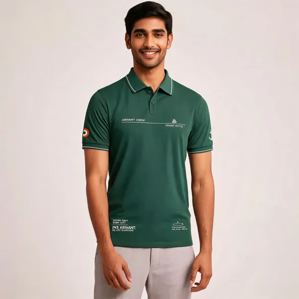 Green_Cotton-Lycra_Regular_Fit_Polo_T-Shirt_For_Men