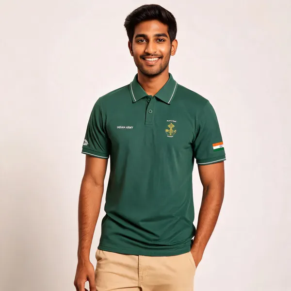 Green_Cotton_Blend_Regular_Fit_Polo_T-Shirt_For_Men