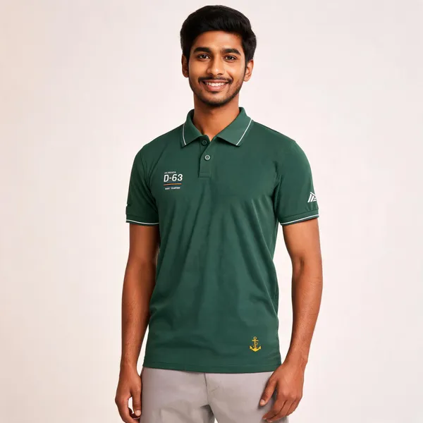 Green_Cotton-Lycra_Regular_Fit_Polo_T-Shirt_For_Men