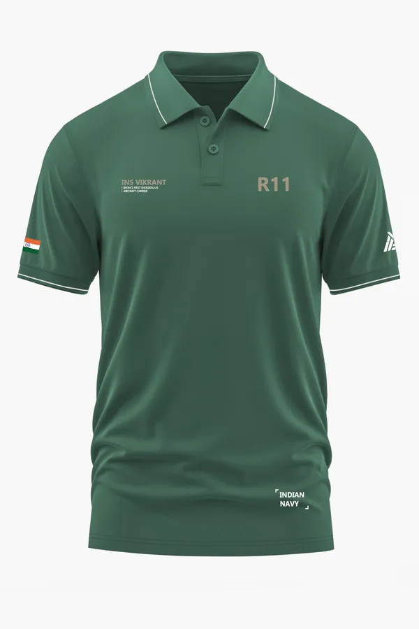 R11_INS_VIKRANT_POLO_T-SHIRT_-_Green,_XXL