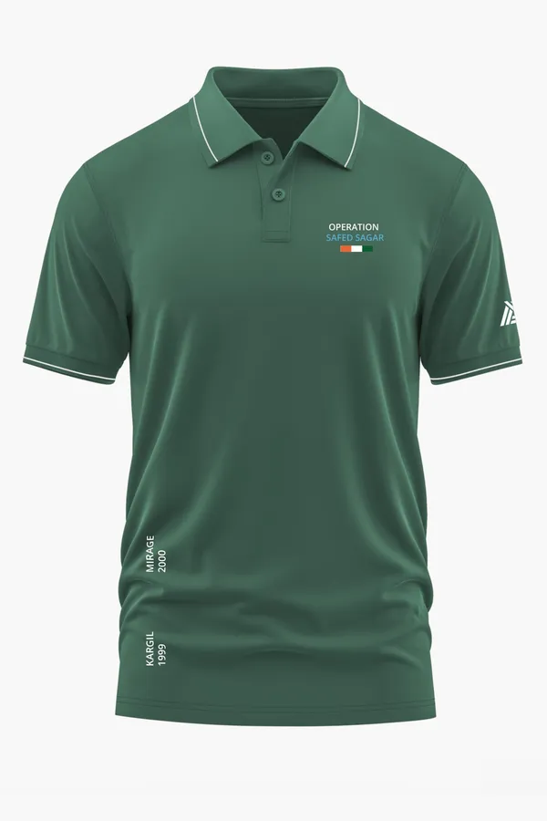 OPERATION_SAFED_SAGAR_POLO_T-SHIRT_-_Green,_XXL