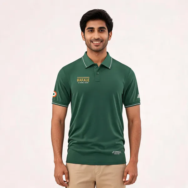 Green_Cotton_Blend_Regular_Fit_Polo_T-Shirt_For_Men