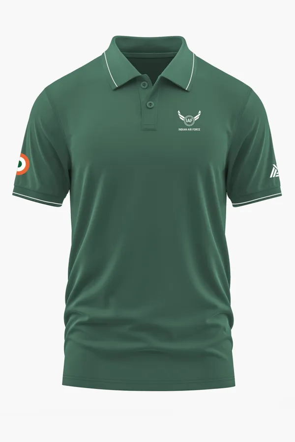 IAF_DEFENDER_POLO_T-SHIRT_-_Green,_XXL